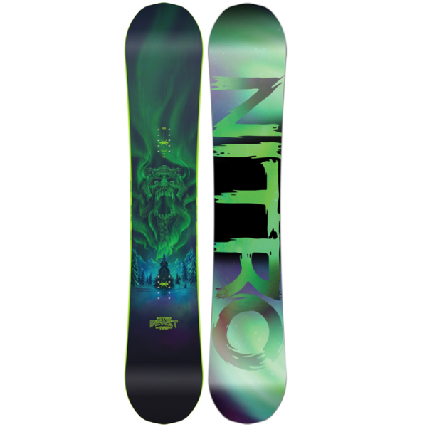 Nitro Beast Men's Snowboard 2023  Buy Nitro Freestyle Snowboard online  shop - Sportmania