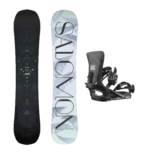 Salomon Women's Snowboard - WONDER 2023 + NESTA Bindings  Salomon Snowboard  online store Switzerland - Sportmania
